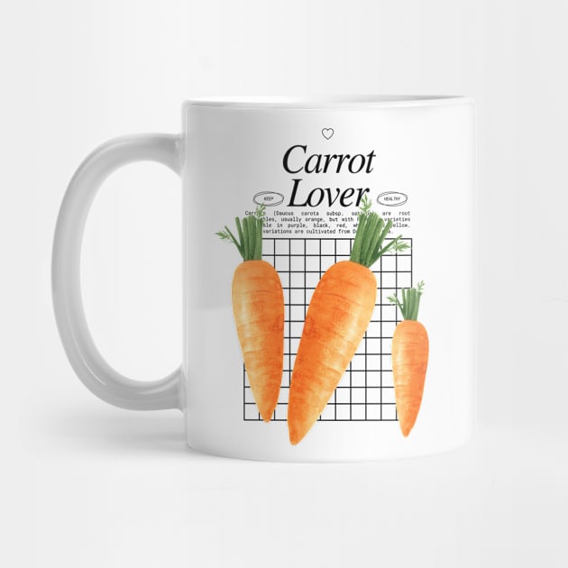 Carrot Lover - Root Vegetables by Millusti